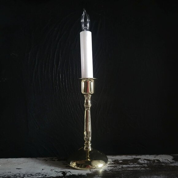 Vintage Window Candle Lamp, Classic Christmas Decor, Traditional Decor - Picture 1 of 5